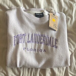 Comfort Colors Lavender Fort Lauderdale Crewneck